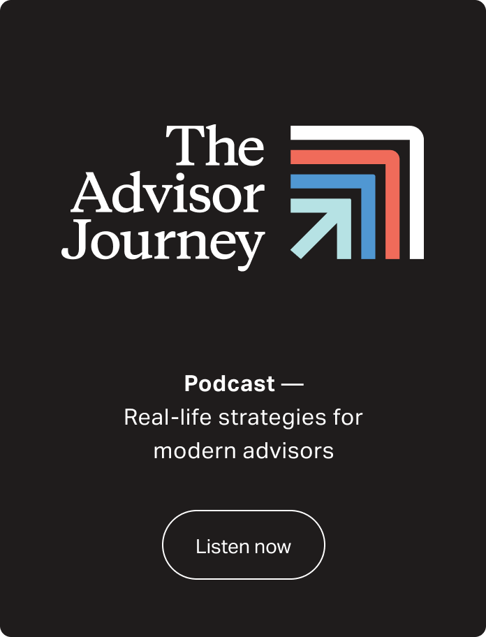 Financial Advisor Podcast: The Advisor Joruney