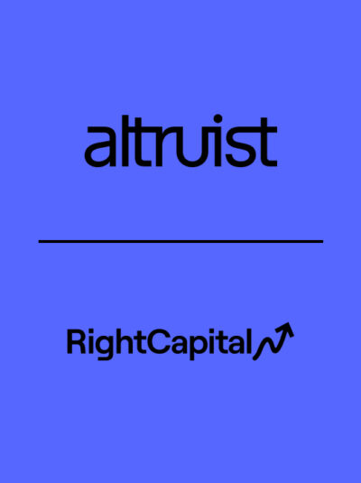 Announcing Altruist’s integration with RightCapital