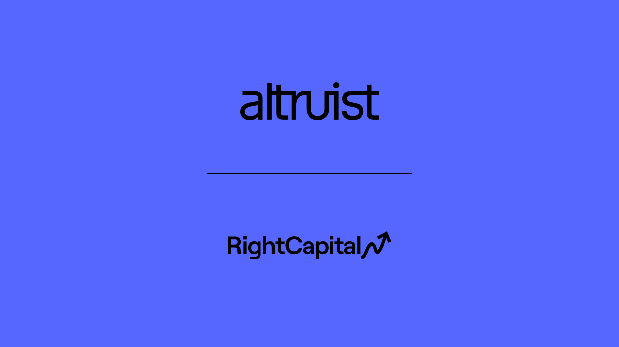 Altruist RightCapital integration
