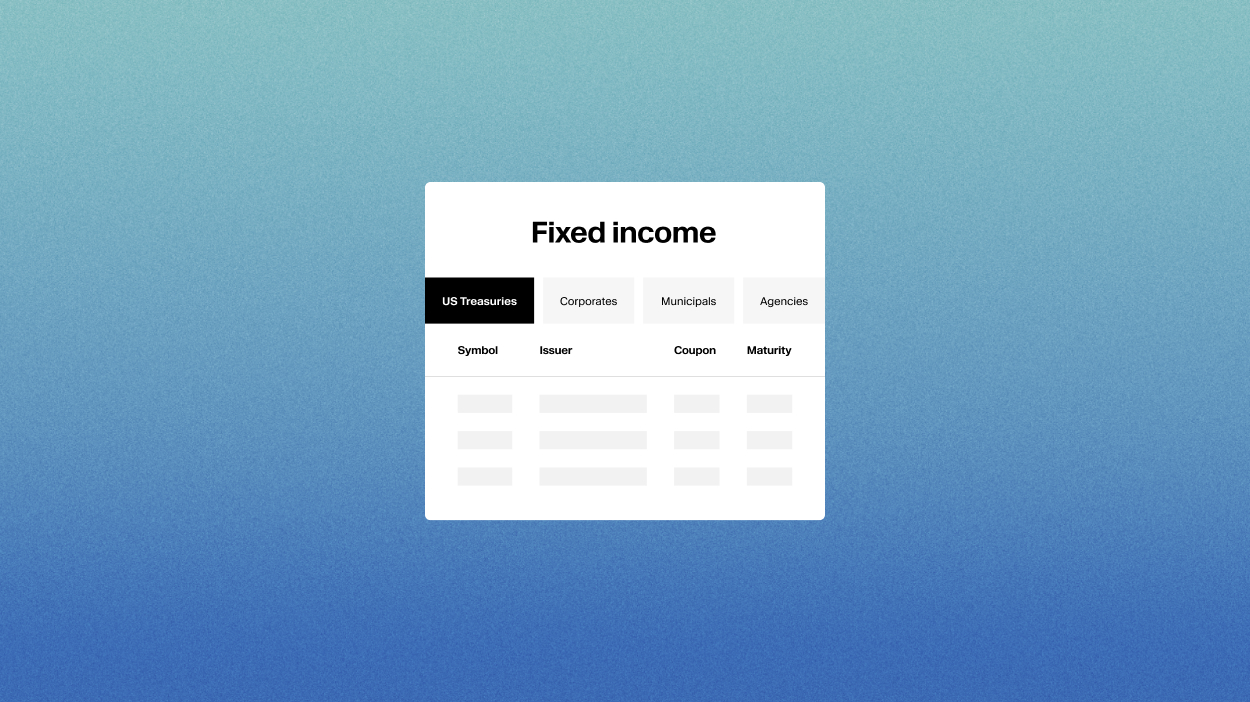 Fixed income