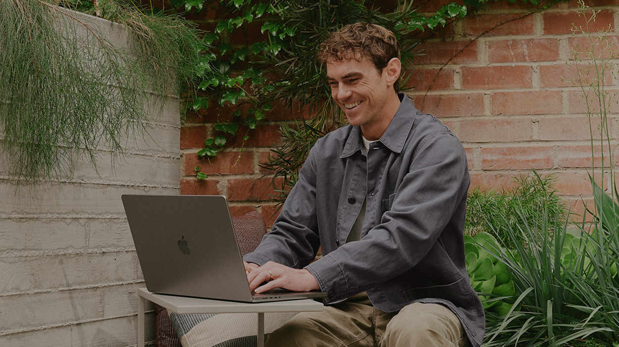 Man at computer
