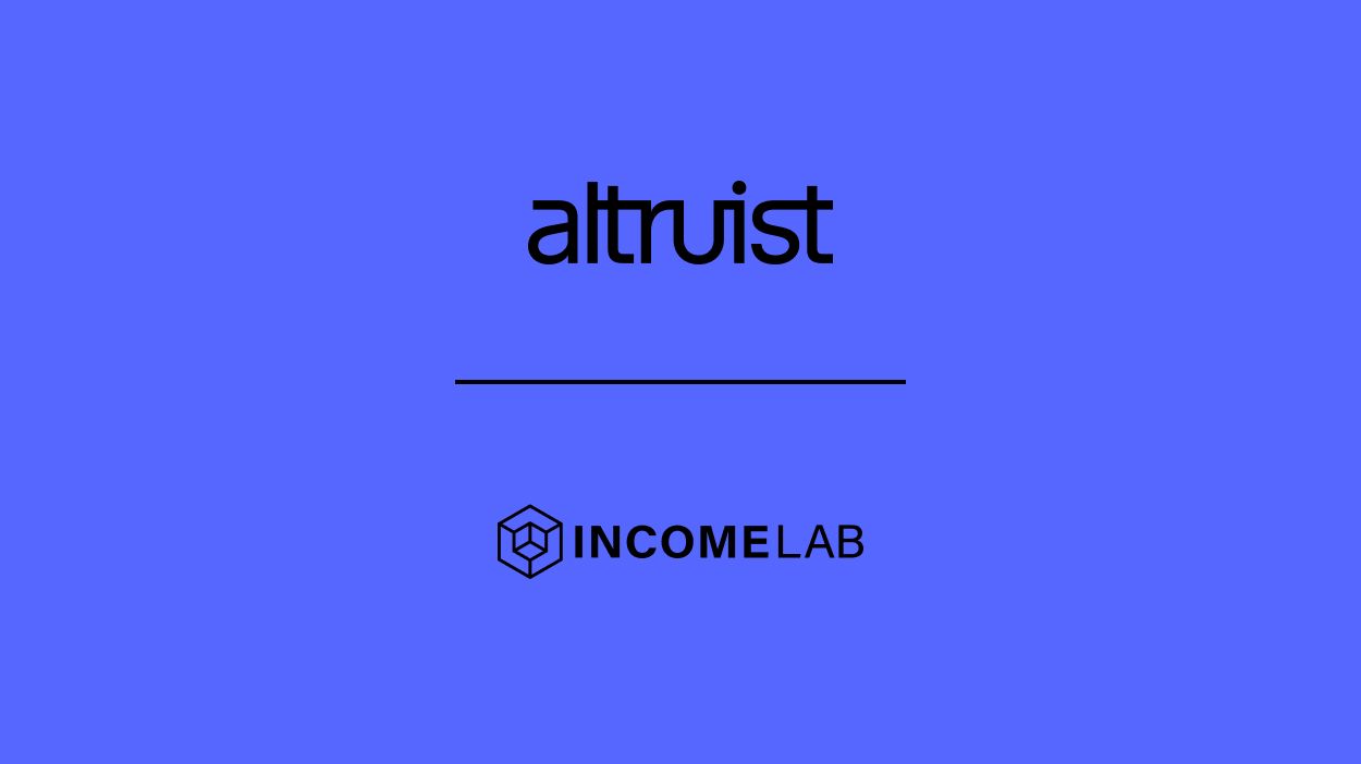 Altruist Income Lab integration