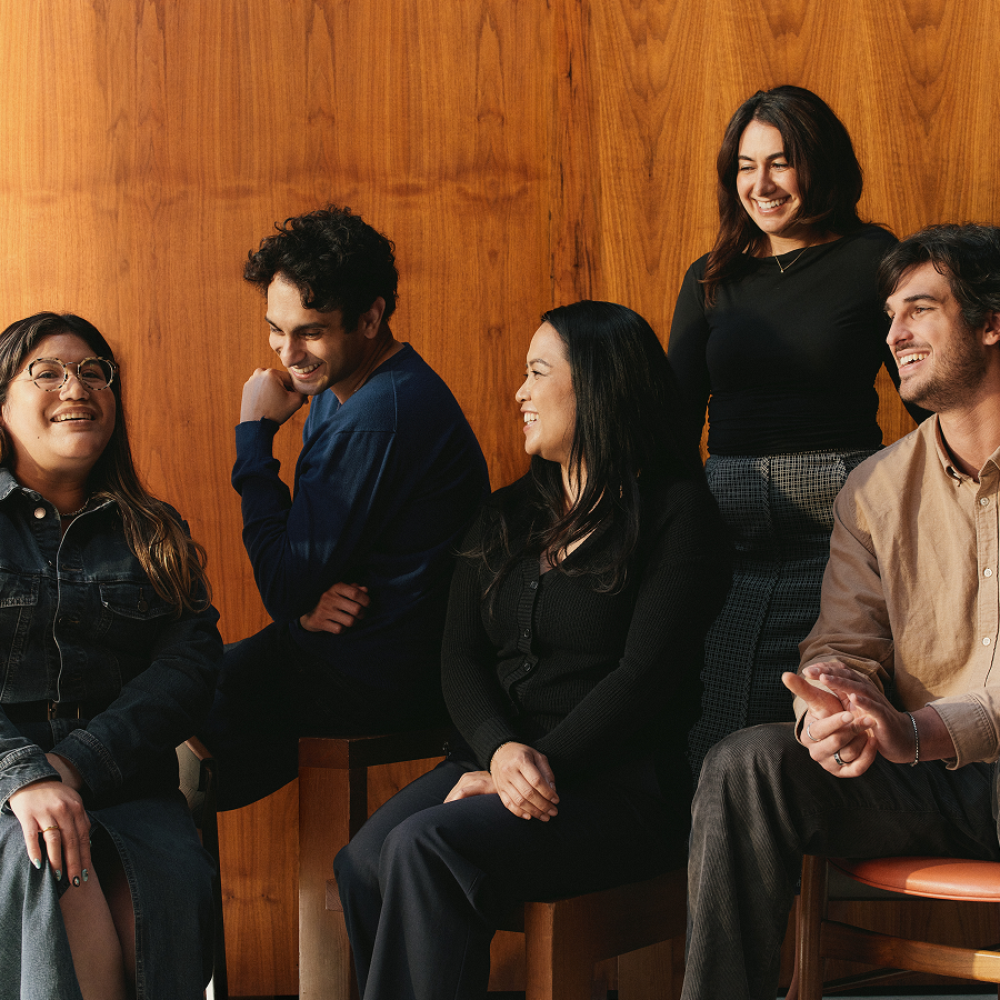 Altruist team gathered together at the office.